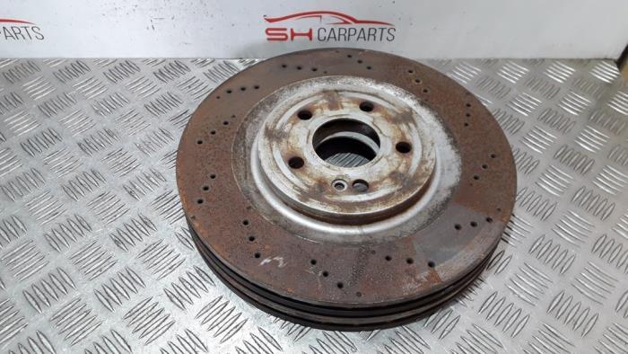 Remschijf + blok achter van een Mercedes A-Klasse, Gebruikt, -, Ophalen of Verzenden, -