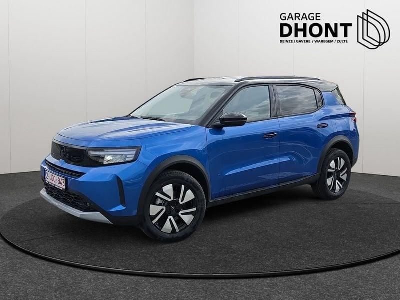Opel Frontera GS - 1.2 MHEV - Automaat - 110PK, Auto's, Opel, 118 g/km, Stof, 1199 cc, Blauw