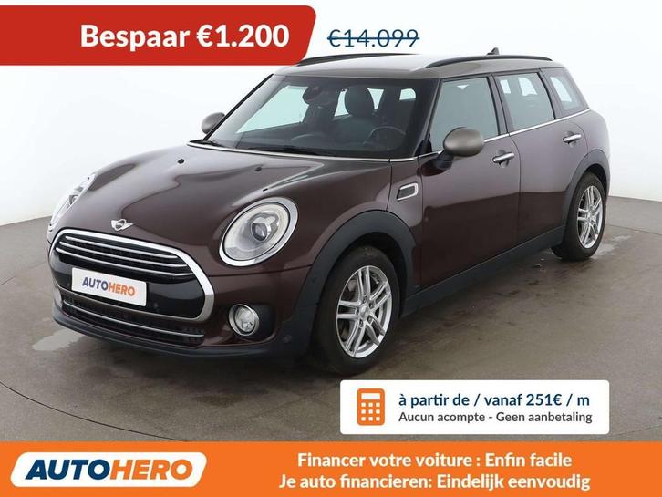 MINI Cooper Clubman Cooper (bj 2017, automaat), Auto's, Mini, Te koop, Clubman, ABS, Airbags, Airconditioning, Boordcomputer, Centrale vergrendeling