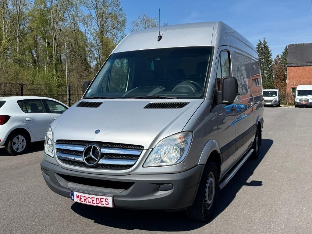 Sprinter 319 3.0 CDI V6 A2H2**GEKEURD**AUTOMAAT**NAVIGATIE**, Automaat, Zwart, Bedrijf, Diesel