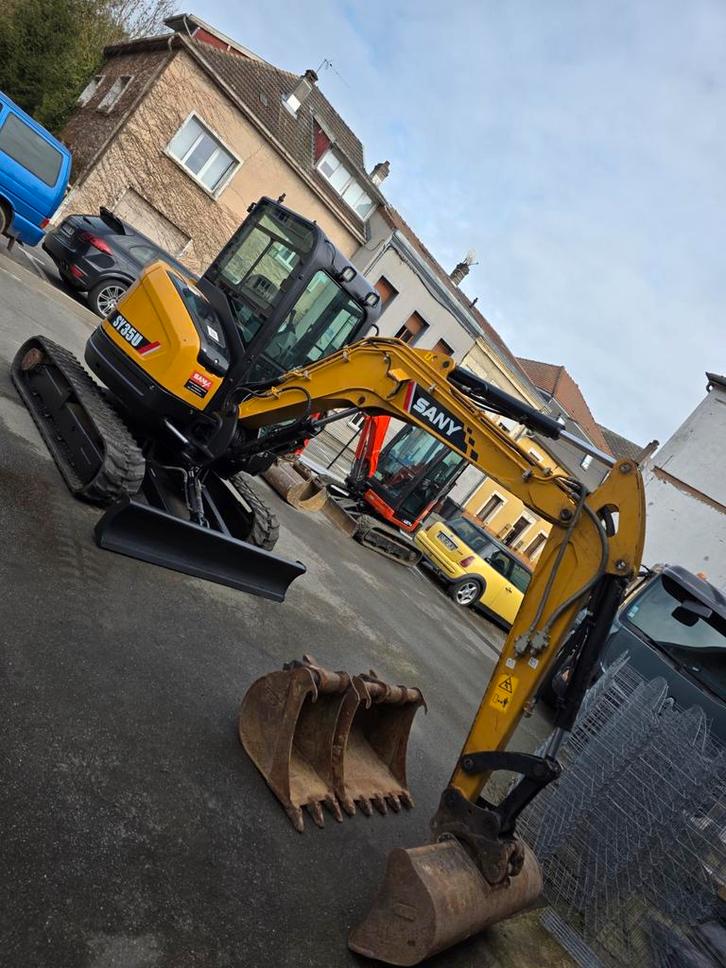 Sany sy35u, Zakelijke goederen, Machines en Bouw | Kranen en Graafmachines