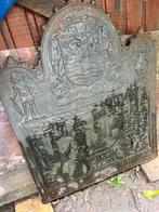 Achterwand haard. 60/80 smeedijzer, Maison & Meubles, Cheminées, Enlèvement, Utilisé, Cheminée au bois