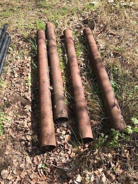 metalen palen, Ophalen