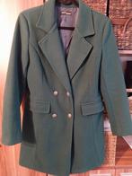 Donkergroene mantel 1 keer gedragen maat XL, Ophalen of Verzenden, Maat 46/48 (XL) of groter