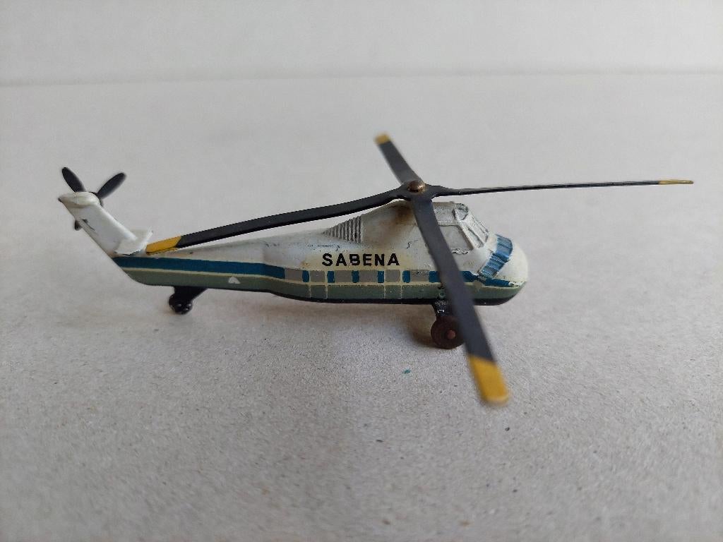 Sabena - schaalmodel helickopter S.55, Verzamelen, Luchtvaart en Vliegtuigspotten, Gebruikt, Schaalmodel, Ophalen of Verzenden