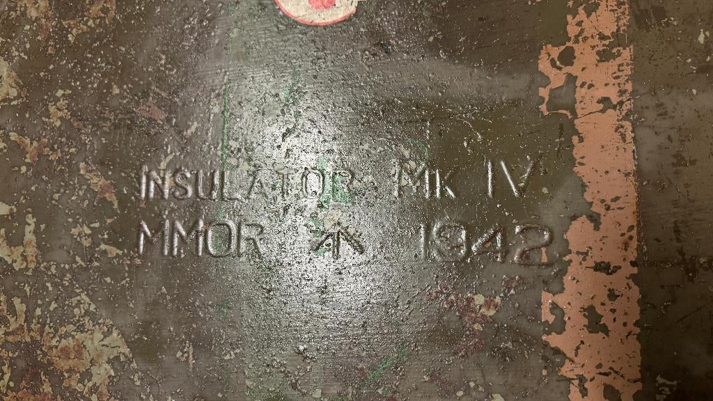 WO2 Insulator MK4 1942 Britse legerkist, Ophalen, Gebruikt
