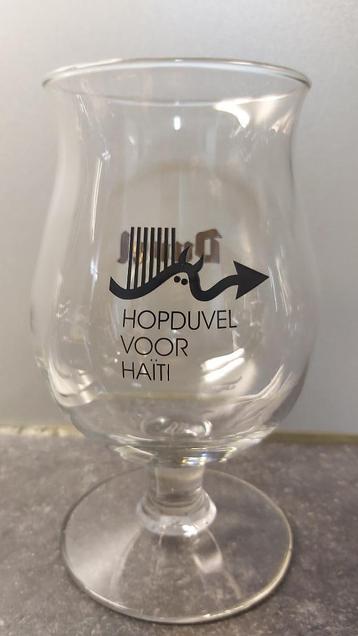 Duvel glas Hopduvel voor Haïti