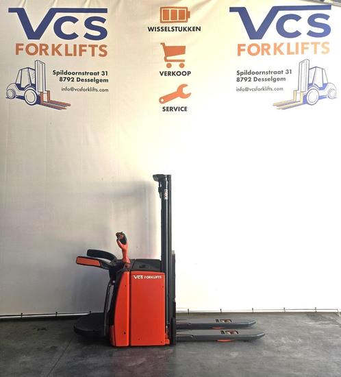 Linde stapelaar, Zakelijke goederen, Machines en Bouw | Heftrucks en Intern transport, Stapelaar, Elektrisch, 1000 tot 2000 kg