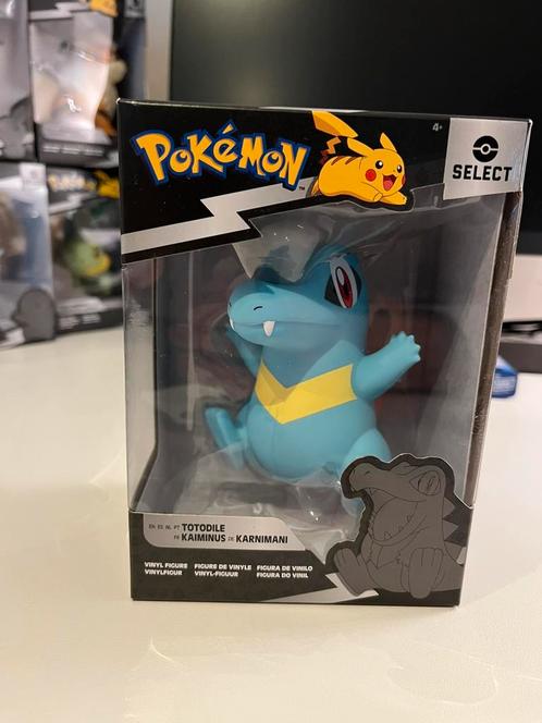 Pokémon Totodile Vinyl Figure, Verzamelen, Poppetjes en Figuurtjes, Nieuw, Ophalen of Verzenden