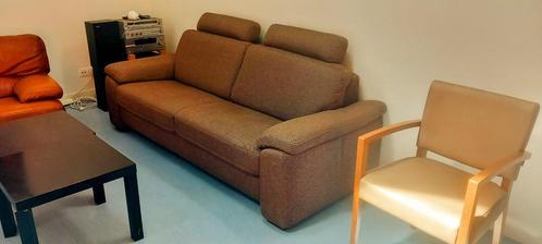 HUKLA 2-zit Ergoconcept, Huis en Inrichting, Fauteuils, Zo goed als nieuw, Hout, Stof, 125 cm of meer, 75 tot 100 cm, Ophalen