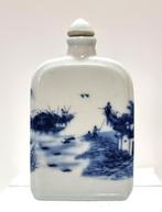 Snuff bottle in porselein Snuifflesje., Ophalen of Verzenden