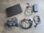 Sony PS2 spelconsole (zie foto's), Gebruikt, Zwart, Ophalen of Verzenden, Met 1 controller