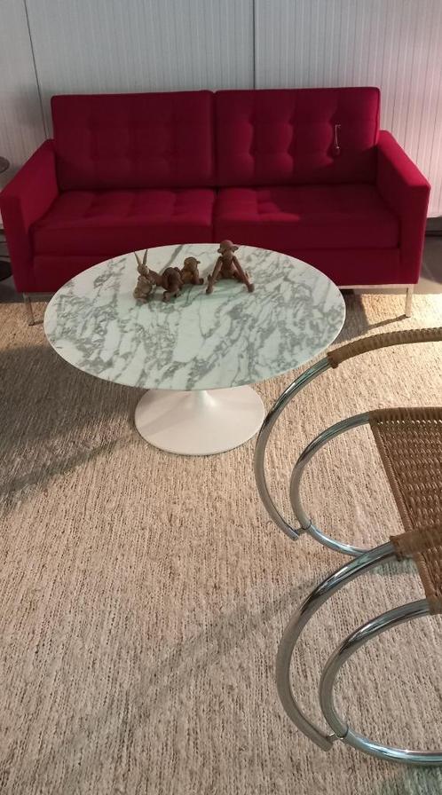 table de carrara eero saarinen , tulipe , platner , bellini, Huis en Inrichting, Tafels | Kaptafels, Nieuw, Minder dan 100 cm