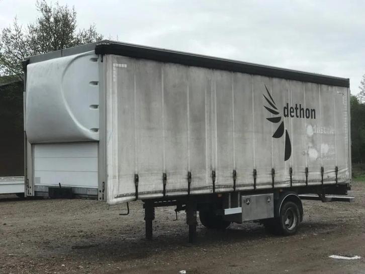 BE-Combi Other Oplegger Trailer Schuifzeil Bakwagen Koffer H, Auto's, Vrachtwagens, Bedrijf, Te koop, ABS, Achteruitrijcamera