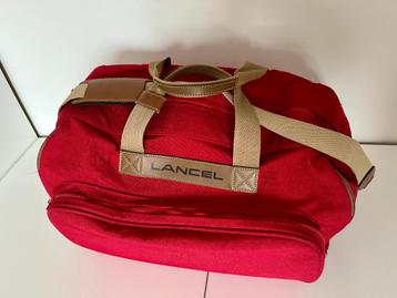 Lancel-Red-Ideale reistas voor het weekend, mooie kwaliteit