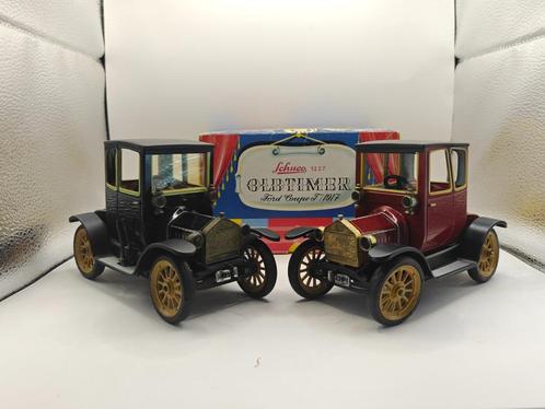2x Schuco 1227 Blik - Mechanieker Ford T Coupé 1917 - 1x OVP, Verzamelen, Speelgoed, Zo goed als nieuw, Ophalen of Verzenden