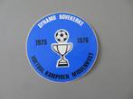 1976 sticker Dynamo Bovekerke voetbal middenkust, Verzamelen, Verzenden, Zo goed als nieuw, Poster, Plaatje of Sticker