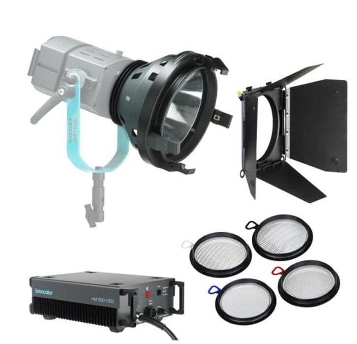BRONCOLOR HMI 1600 PAR kit, Audio, Tv en Foto, Fotografie | Fotostudio en Toebehoren, Zo goed als nieuw, Lamp of Flitsset, Ophalen