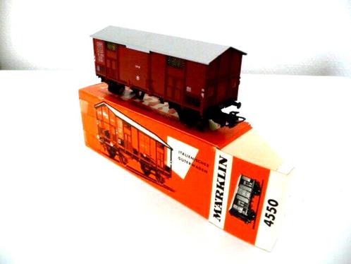 4550 Marklin HO - Wagon de marchandises italien/wagon fermé, Hobby & Loisirs créatifs, Trains miniatures | HO, Comme neuf, Wagon