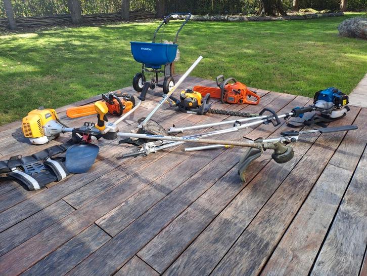 Set motorisch tuinmateriaal, Tuin en Terras, Grastrimmers