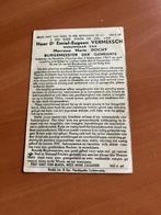 E.Vermeesch-Burgemeester- Houthem 1862 + Lichtervelde 1937, Verzamelen, Bidprentjes en Rouwkaarten, Verzenden, Rouwkaart