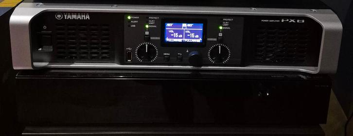 Yamaha PX8 -2x1050W  Pro Klasse D-versterker - Uitstekend!, Audio, Tv en Foto, Versterkers en Ontvangers, Zo goed als nieuw, Stereo