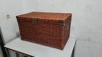 rattan rieten opbergdoos, afmetingen 100x60cm, Ophalen of Verzenden, Zo goed als nieuw