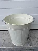 Vuilbak metaal wit Ikea, Huis en Inrichting, Gebruikt, 40 liter of meer, Ophalen of Verzenden, Metaal