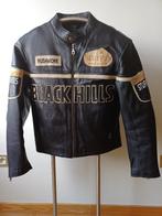 Oryx Lederen Biker vest Black Hills – Maat M – In nieuwstaat, Maat 48/50 (M), Ophalen of Verzenden, Zo goed als nieuw, Zwart