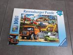 Puzzel bouwwerf 100 XXL (6+), Enlèvement, Plus de 50 pièces, Utilisé, 6 ans ou plus