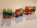 houten speelgoed trein, Kinderen en Baby's, Speelgoed | Houten speelgoed, Gebruikt, Ophalen