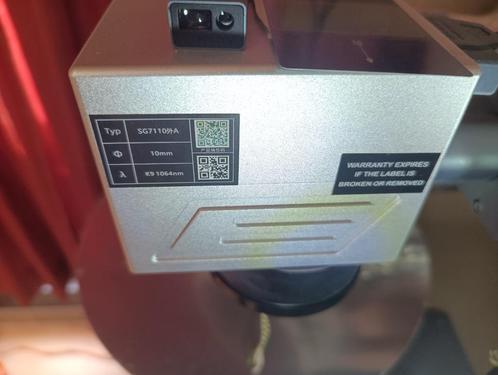 60W JPT MOPA fiber laser en vele extras, Hobby en Vrije tijd, Overige Hobby en Vrije tijd, Zo goed als nieuw, Ophalen