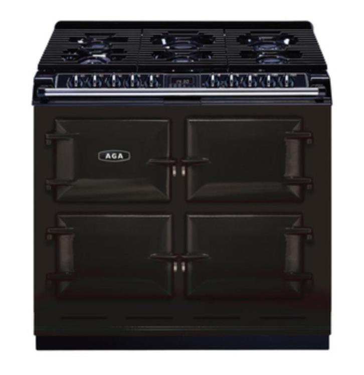 AGA six-four gas/elektro, Elektronische apparatuur, Fornuizen, Nieuw, Vrijstaand, Gas, 5 kookzones of meer, 90 tot 95 cm, 60 cm of meer