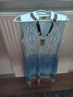 Blauw kleed merk K Design te koop.Maat L- XL, Kleding | Dames, Jurken, Ophalen, Zo goed als nieuw, Maat 42/44 (L), Blauw