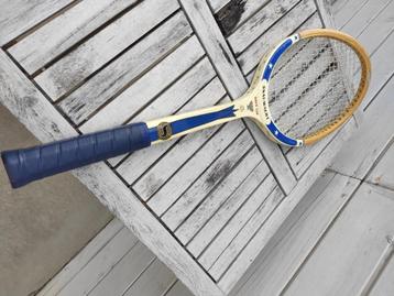 vintage Tennisracket Snauwaert - is niet meer recht, Enlèvement, Utilisé, Raquette, Autres marques