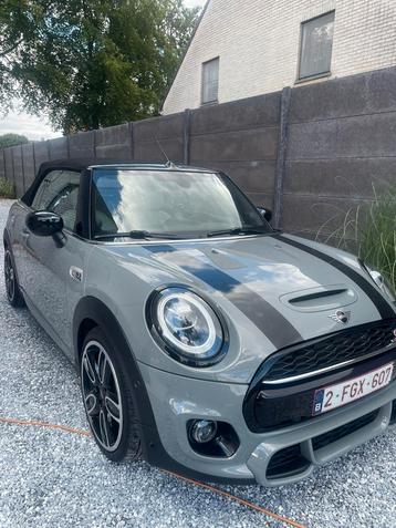 Mini cooper s in super mooie kleurcombinatie, Cuir, Argent ou Gris, Achat, Cabriolet