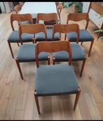 Vintage stoelen N.O Möller, Enlèvement ou Envoi