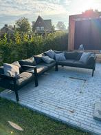 Loungeset, Tuin en Terras, Tuinsets en Loungesets, Ophalen, Gebruikt, 6 zitplaatsen, Aluminium