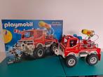Playmobil Brandweer terreinwagen met waterkanon 9466, Kinderen en Baby's, Ophalen, Gebruikt, Complete set
