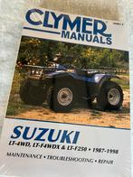 CLYMER Repair-Manual boek voor Suzuki Quad 1987-1998 nieuw, Nieuw, Ophalen of Verzenden