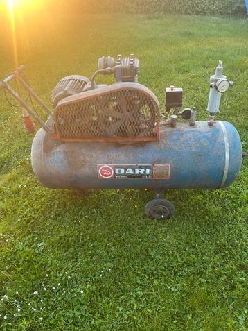 Dari compressor 380V 150L, Doe-het-zelf en Bouw, Compressors, Ophalen, Gebruikt