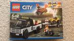 Lego 60148 pickup truck met quads, Lego, Utilisé, Enlèvement ou Envoi