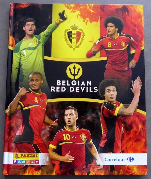 Lot Album Belgian Red Devils + stickers +cartes Tousensemble, Collections, Actions de supermarché, Enlèvement ou Envoi