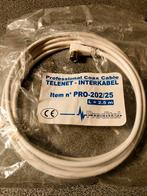 Coax kabel 2,5 meter, Informatique & Logiciels, Pc & Câble réseau, Enlèvement