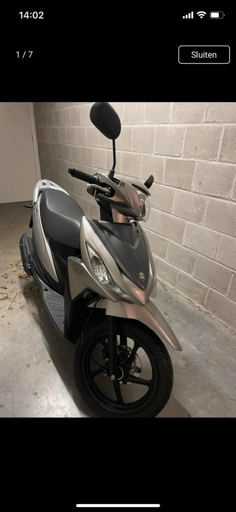 Suzuki adress 110cc met maar 429 km!!!, Motoren, Motoren | Suzuki, Bedrijf, Scooter, 11 kW of minder, 1 cilinder, Ophalen