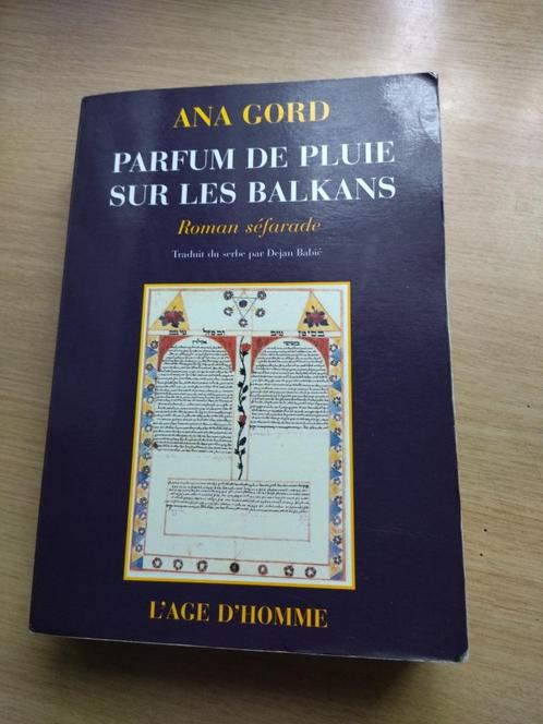 Parfum de pluie sur les Balkans . Roman Séfarade, Livres, Romans historiques, Utilisé, Enlèvement ou Envoi