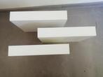 LACK 3 wandplanken, wit, 30x26 cm, Ophalen, Zo goed als nieuw