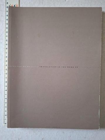 Monografie Joseph Kosuth "Exchange of Meaning " 1989 beschikbaar voor biedingen