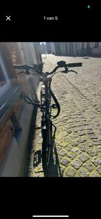 Plooifiets elektrisch, Fietsen en Brommers, Minder dan 14 inch, Versnellingen, Zo goed als nieuw, Totaal opvouwbaar