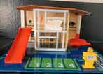 Vintage speelgoed garage, Verzamelen, Overige Verzamelen, Ophalen, Gebruikt